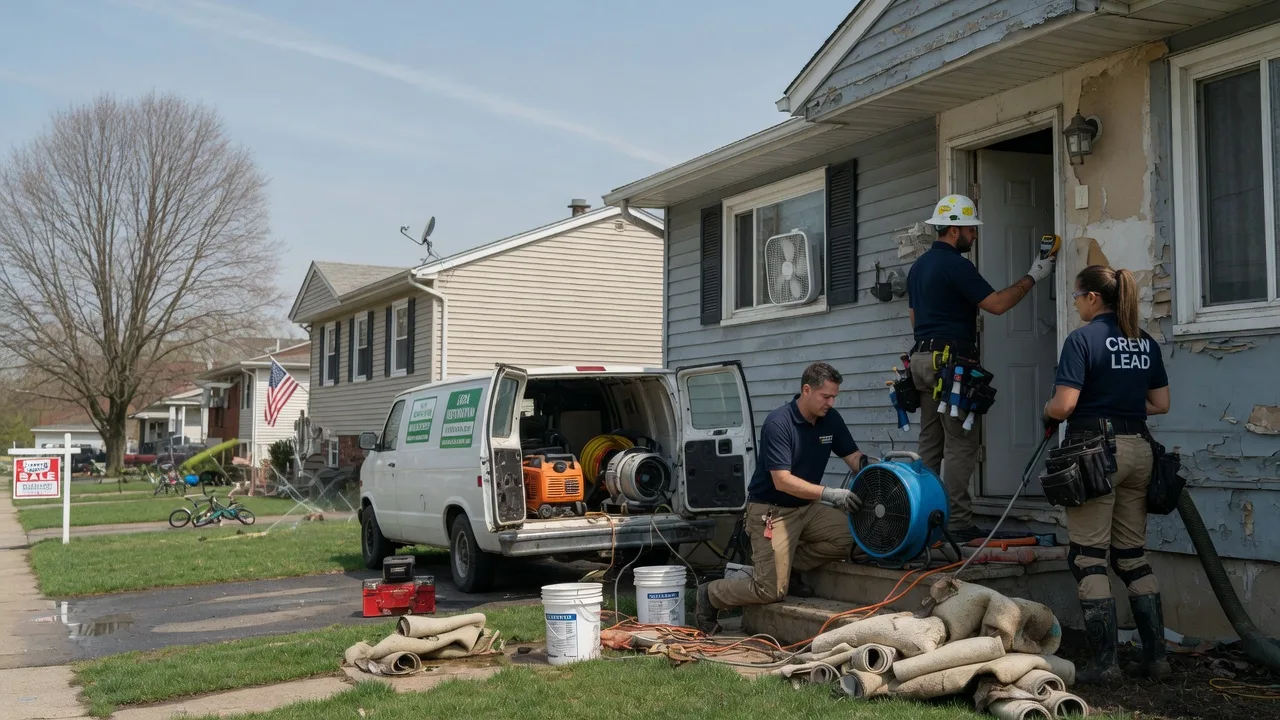 Flood Cleanup in Hazleton, IA near me
