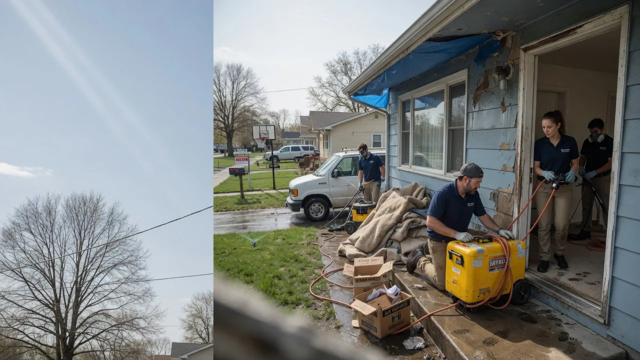 Basement Flood Cleanup in Hazleton, IA near me